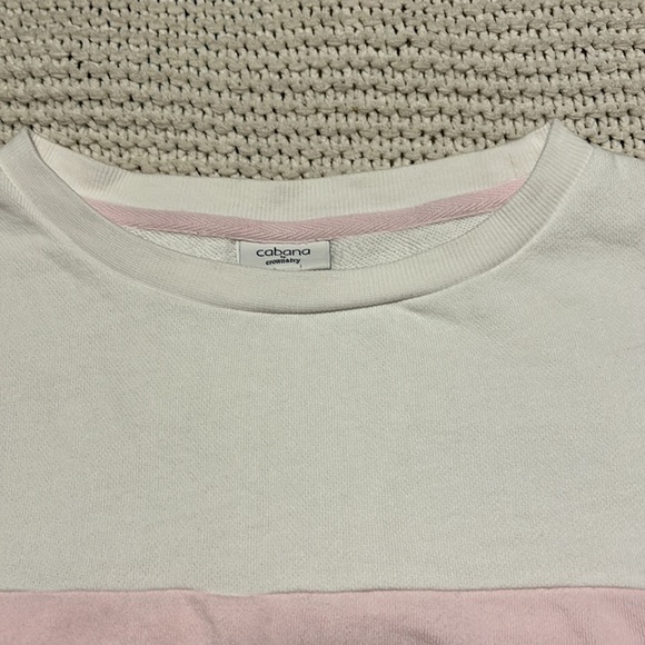 Cabana by Crown and Ivy Oversize Long Sleeve Pullover Women's Size Large - Picture 4 of 8